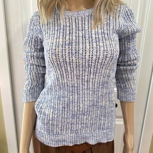 Talbots Blue Cotton Sweater Women’s Small